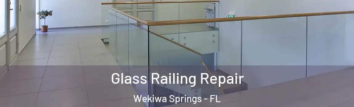  Glass Railing Repair Wekiwa Springs - FL