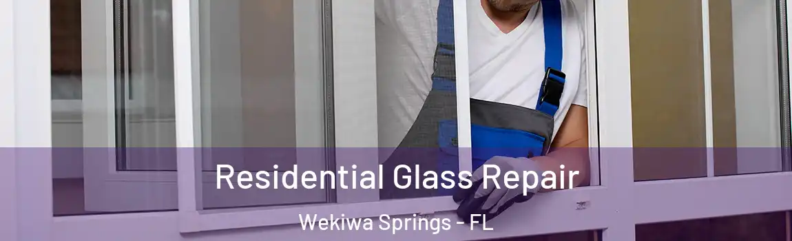 Residential Glass Repair Wekiwa Springs - FL