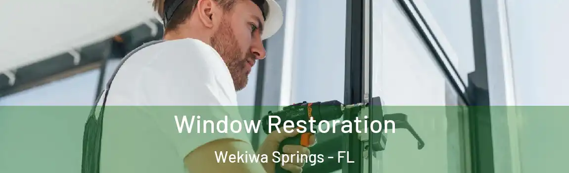  Window Restoration Wekiwa Springs - FL